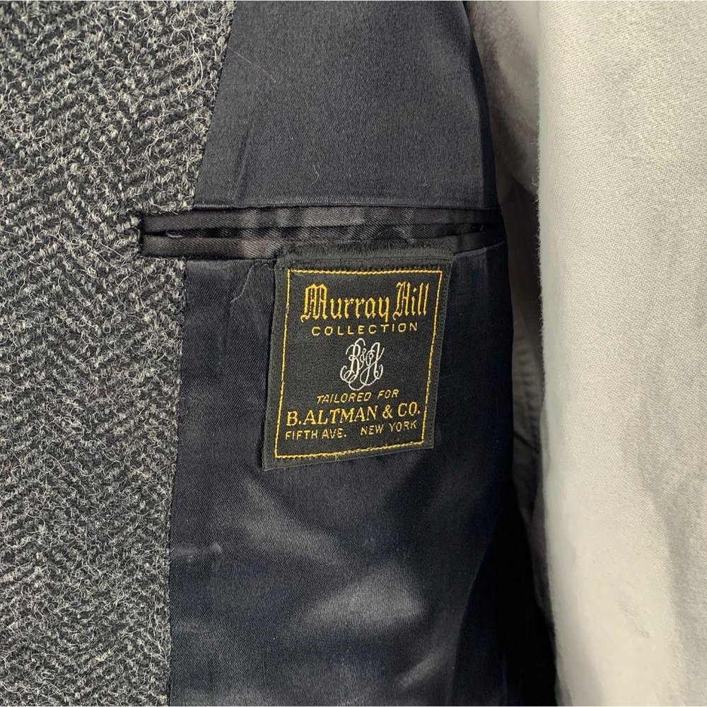 YSL Saint Laurent Wool Long Trench Coat Vintage - Picture 7 of 7
